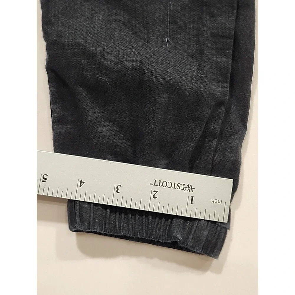 Athleta Joggers Womens Size‎ 0 Petite Black, Zippered Pockets Elastic Waist